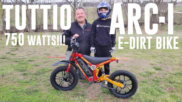 Tuttio - ARC-I - 750 Watt Electric Dirt Bike - Unbox, Build, & Maiden Run